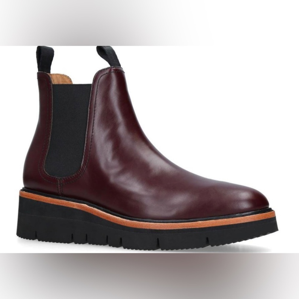 Rag and Bone Chelsea Boot in Burgundy